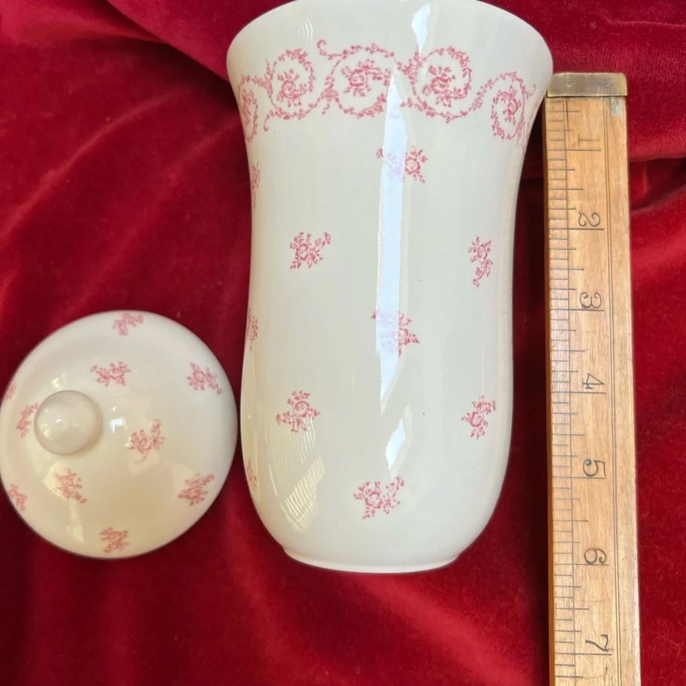 Vintage Laura Ashley Cannister